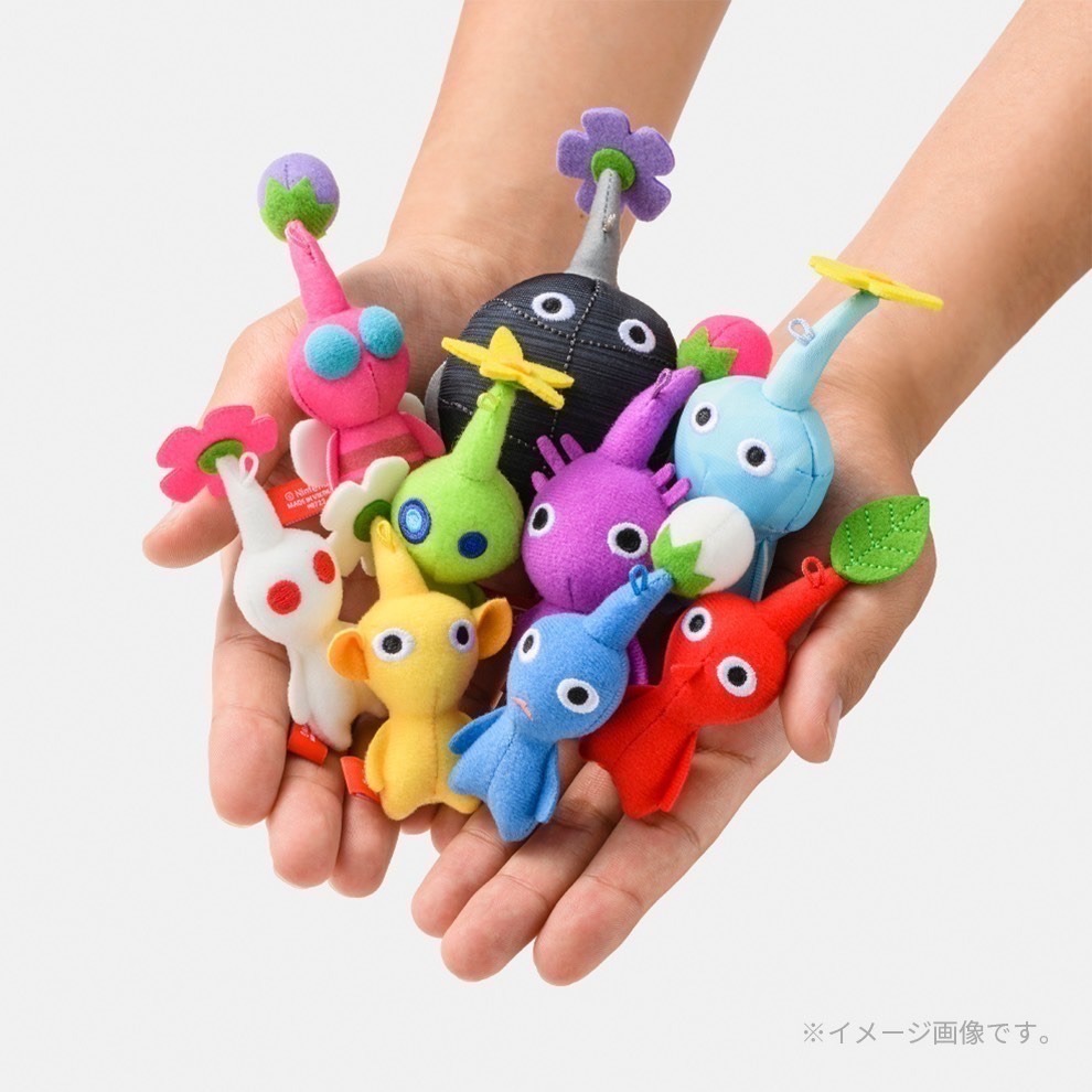 現貨 正版日本任天堂專賣店 皮克敏小吊飾娃娃-規格圖6