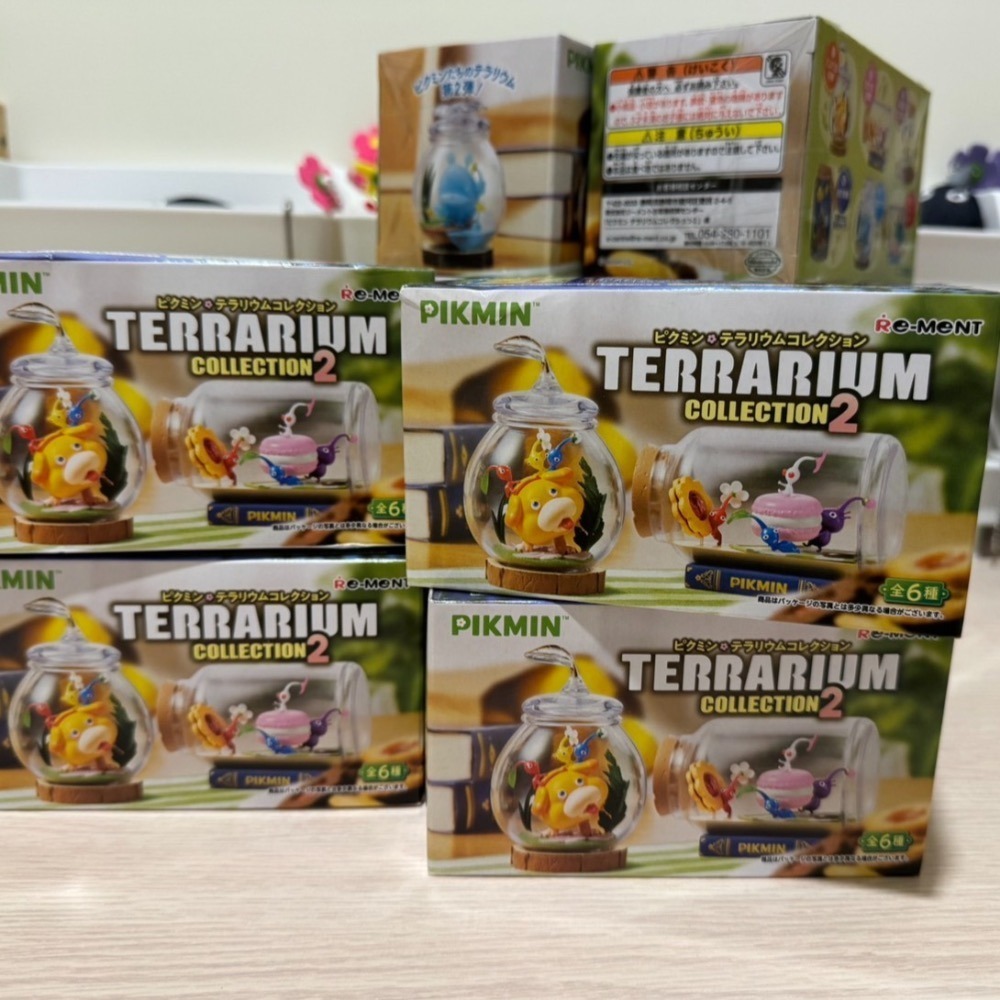 現貨 已拆盒確認款 正版日本任天堂專賣店 皮克敏的小世界 玻璃容器系列2-細節圖4