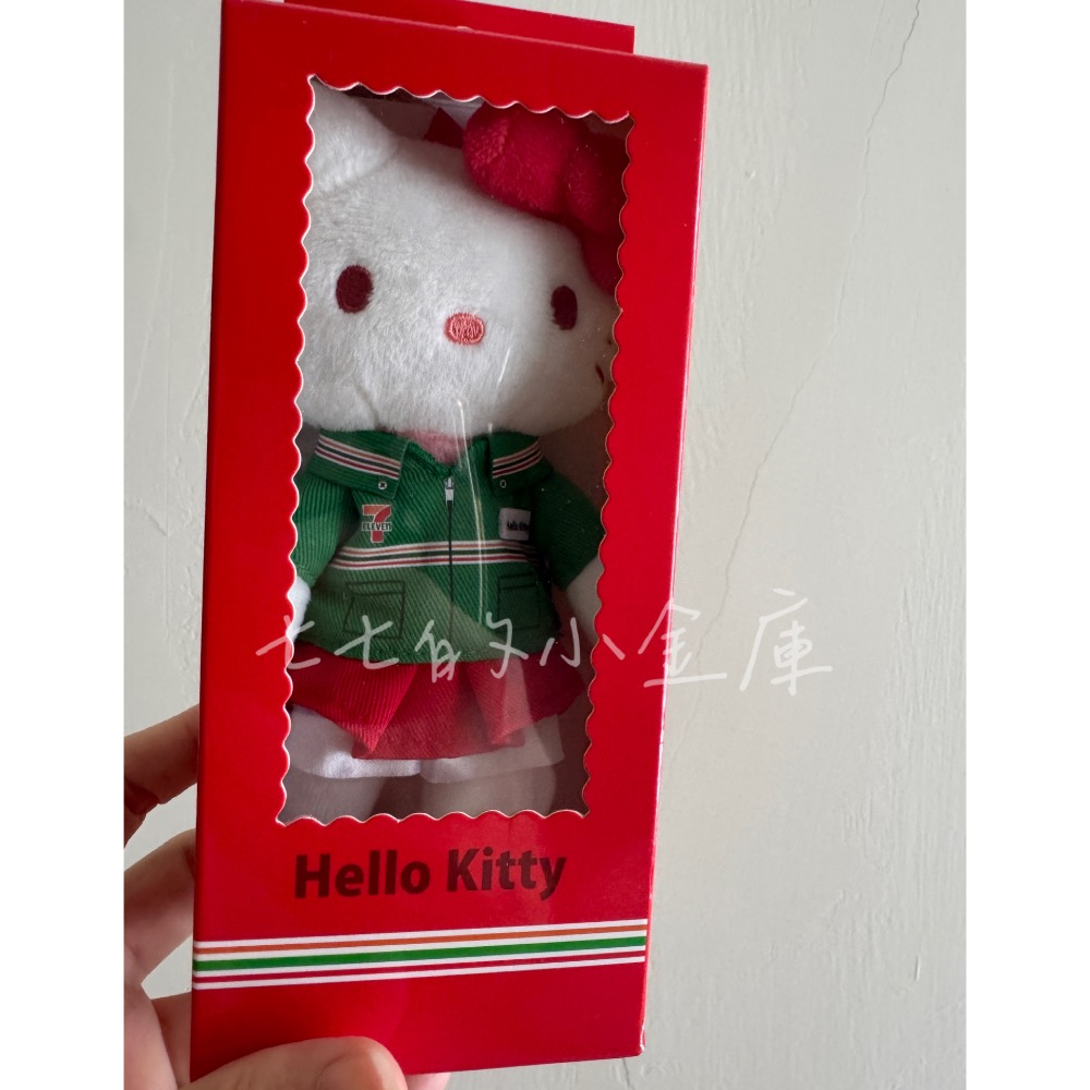 限量 日本7-11限定長腿超商制服kitty 三麗鷗授權-規格圖4