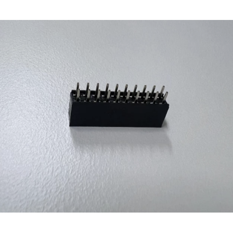 [現貨] Molex 20 位置 插孔 連接器 0.100＂ (2.54mm) 通孔式 金-細節圖3