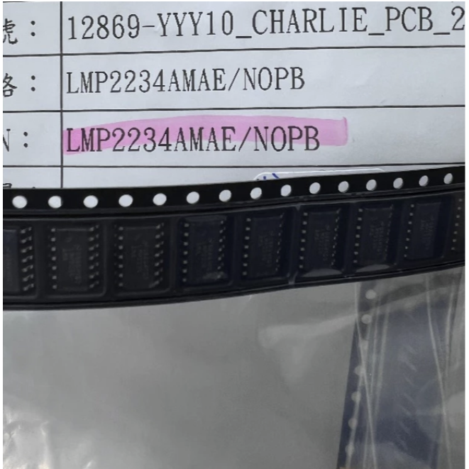 [現貨] Texas Instruments 標準 (一般用途) 放大器 4 個電路 差動式、軌對軌- 12顆1組-細節圖3
