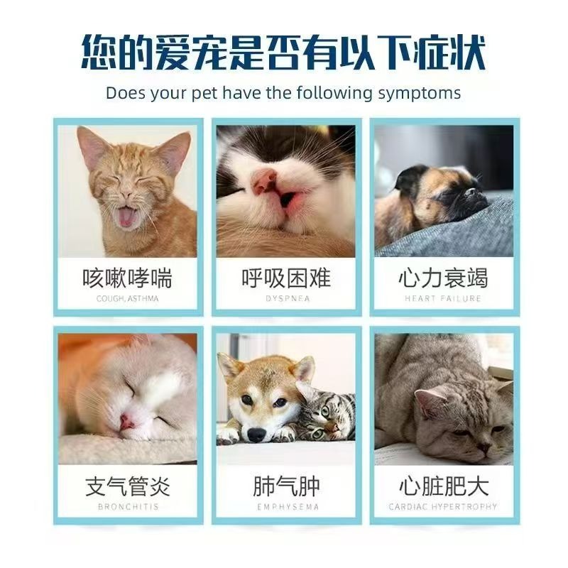 氨茶鹼片狗狗貓咪氣喘藥氣喘藥心臟肥大心衰藥支氣管塌陷舒緩呼吸-細節圖7