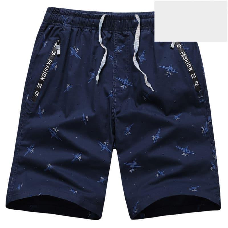 人氣爆款大褲衩男加肥加大內褲外穿寬鬆沙灘褲居家睡覺夏季五分褲短褲-細節圖3