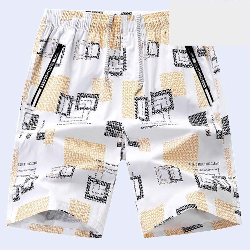 人氣爆款大褲衩男加肥加大內褲外穿寬鬆沙灘褲居家睡覺夏季五分褲短褲-細節圖4