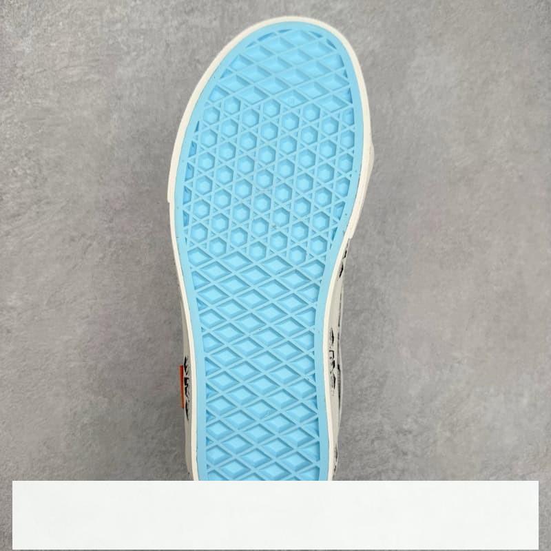 vans 鞋 Sk8-Mid SNS 黑白塗鴉中筒硫化帆布鞋 vans滑板鞋 vans鞋子冰冰-細節圖8