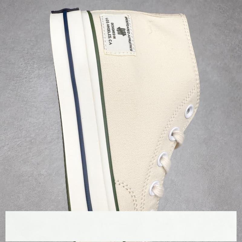 UNDEFEATED x Converse 聯名 1970S Mid 休閒復古中筒帆布鞋 Converse 鞋 米白冰冰-細節圖6