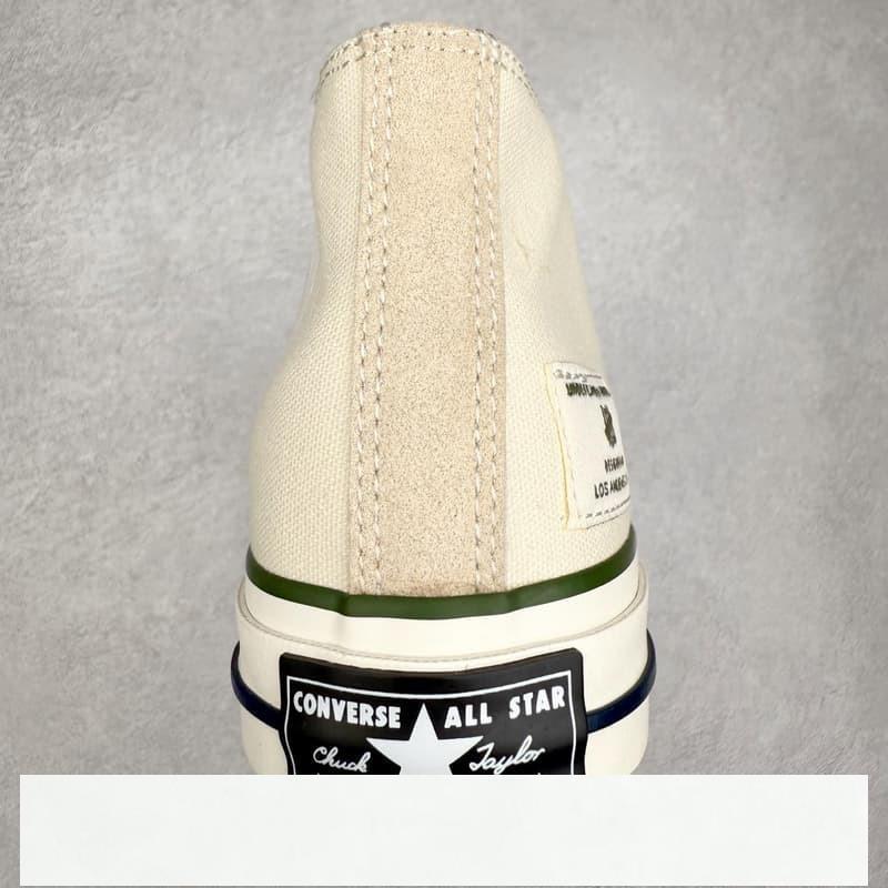 UNDEFEATED x Converse 聯名 1970S Mid 休閒復古中筒帆布鞋 Converse 鞋 米白冰冰-細節圖7