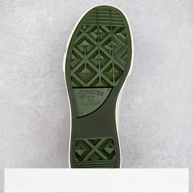 UNDEFEATED x Converse 聯名 1970S Mid 休閒復古中筒帆布鞋 Converse 鞋 米白冰冰-細節圖8