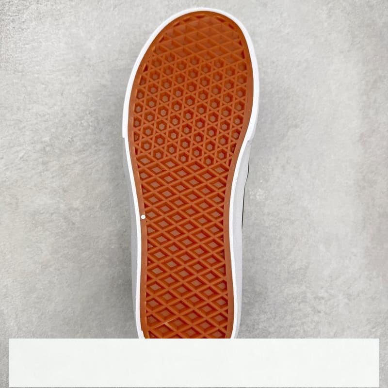 vans 鞋 Brooklyn LS 黑色 範斯官方 硫化簡約復古板鞋 vans滑板鞋 vans鞋子冰冰-細節圖8