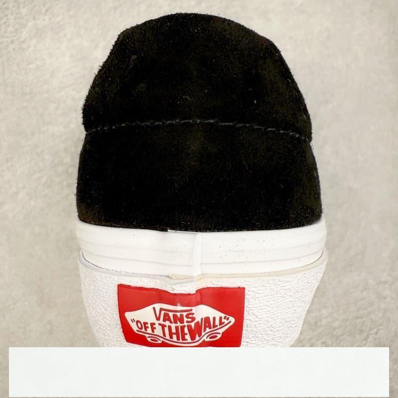 vans 鞋 Sk8-Low 黑白字母防滑耐磨硫化帆布鞋 vans滑板鞋 vans鞋子冰冰-細節圖7