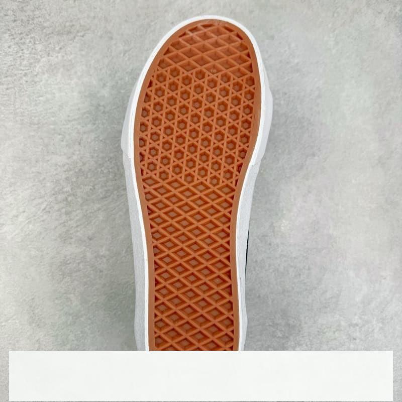 vans 鞋 Sk8-Low 黑白字母防滑耐磨硫化帆布鞋 vans滑板鞋 vans鞋子冰冰-細節圖8