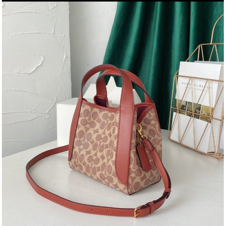 COACH 79251 78800 菜籃包 Hadley Hobo 單肩斜挎包-細節圖8