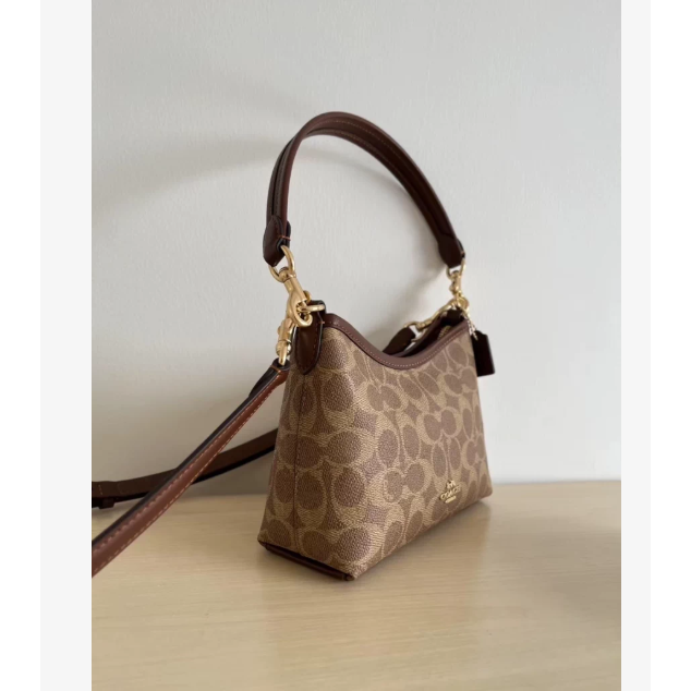 Coach蔻馳 CBH15 Mini laurel系列流浪包 單肩斜挎包-細節圖3