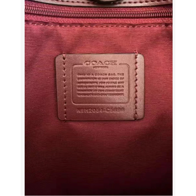 奧萊正品Coach蔻馳city33冰川白托特包冰川白色手提單肩包奧萊款購物袋媽咪女士包-細節圖7