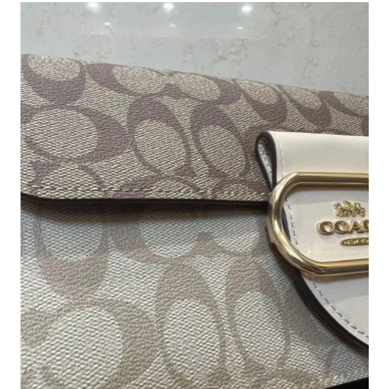 蔻馳Morgan27法棍包酒神包腋下包Coach女包-細節圖4