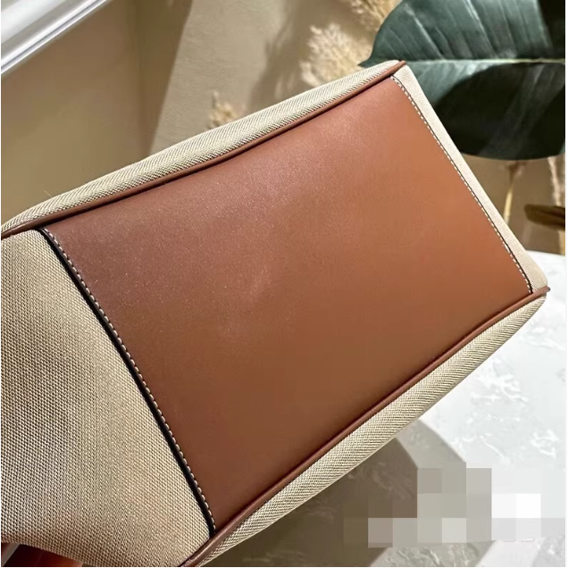 蔻馳 Coach新款 meadow shoulder bag 蔻馳老花實用通勤包媽咪包托特包-細節圖4