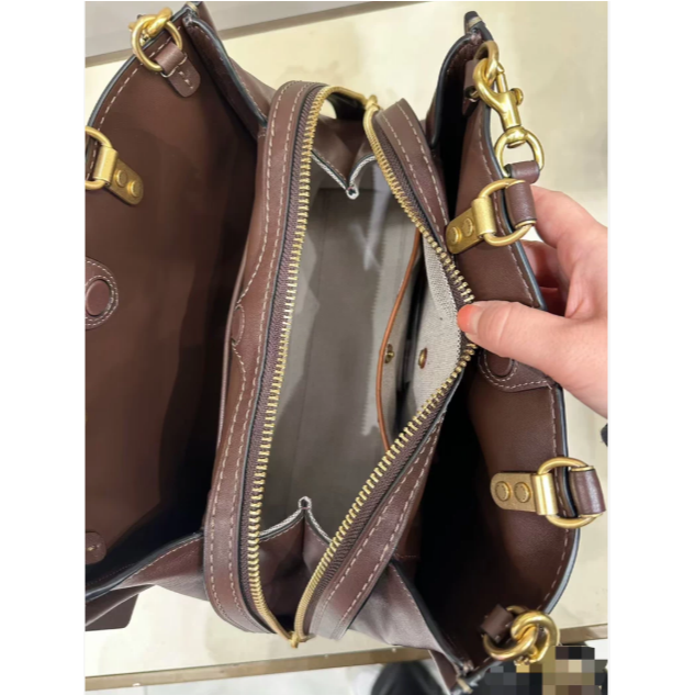 全新COACH 蔻馳Rogue系列單肩包-細節圖6