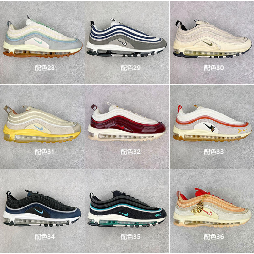 耐吉 Nike鞋 Air Max 97 全掌氣墊鞋 耐吉運動鞋 男女鞋 Nike慢跑鞋 公司貨【40个配色】-細節圖5