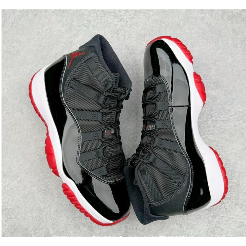 耐吉 Nike Air Jordan 11 Retro High 黑紅 378037-061-細節圖3