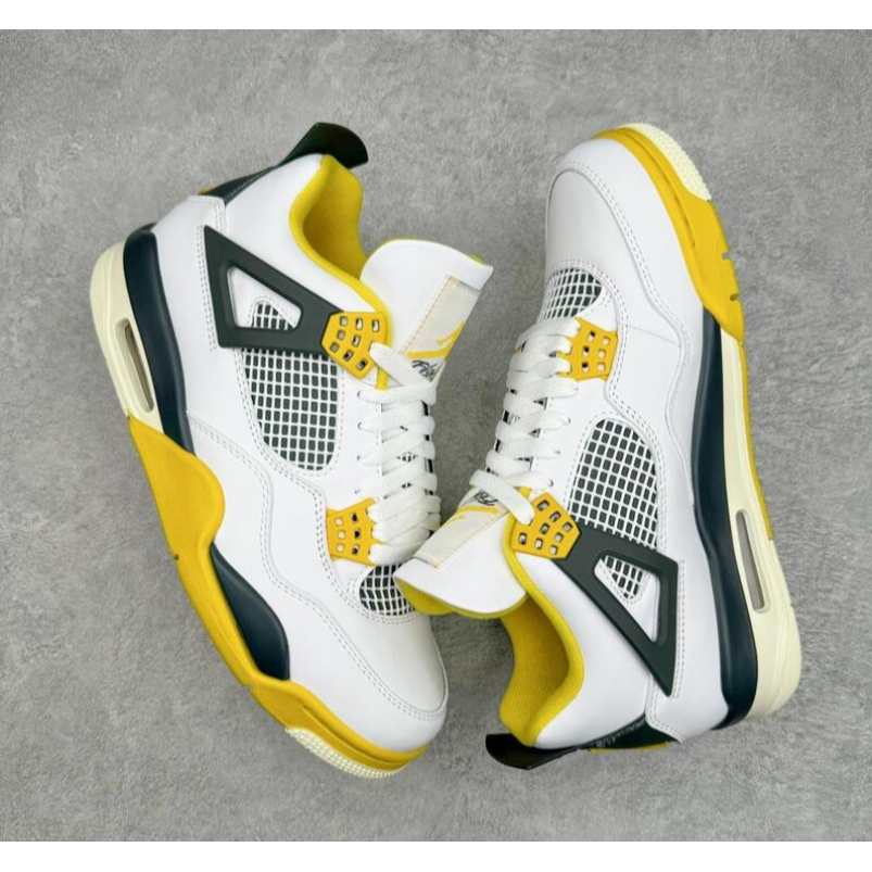 耐吉 Nike Air Jordan 4 Retro 白橙 AQ9129-101-細節圖3