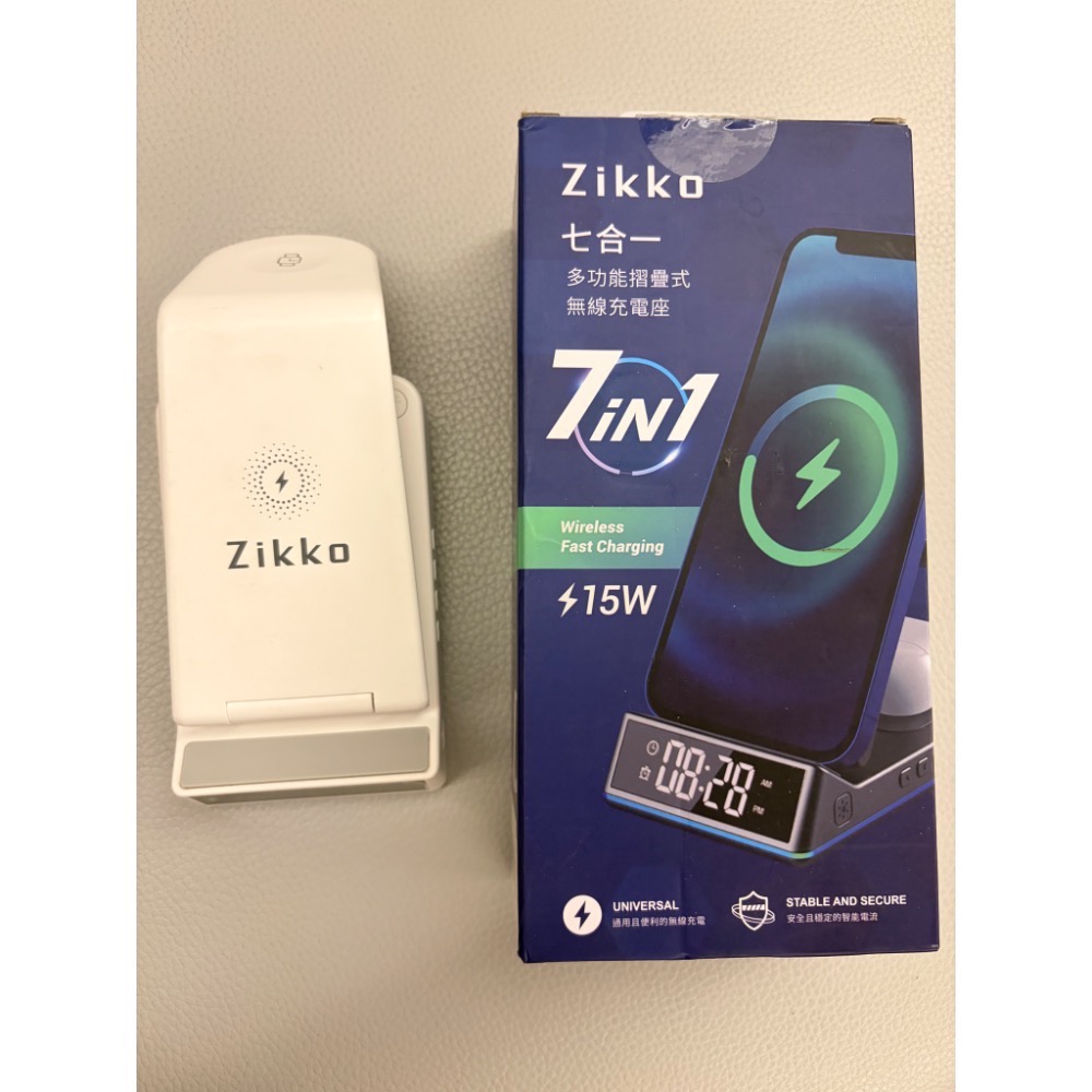 ZIKKO 7合1無線充電座   ZK01 (手機/耳機/Apple Watch適用）-細節圖3