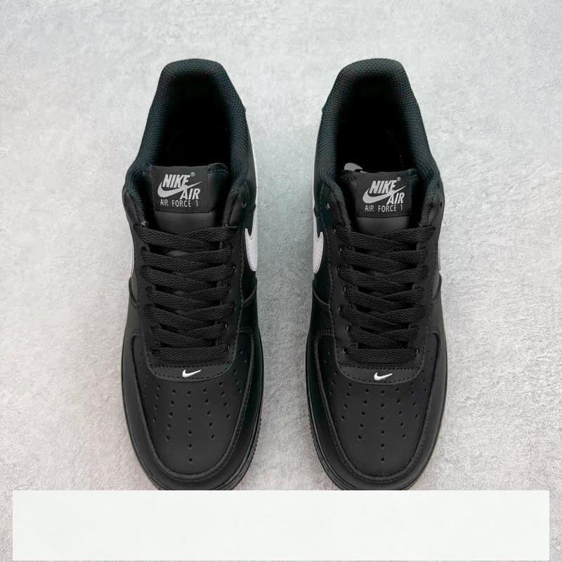 Nike Air Force 1 Low 低筒百搭休閒運動滑板 黑白 FZ0627-010東東-細節圖2