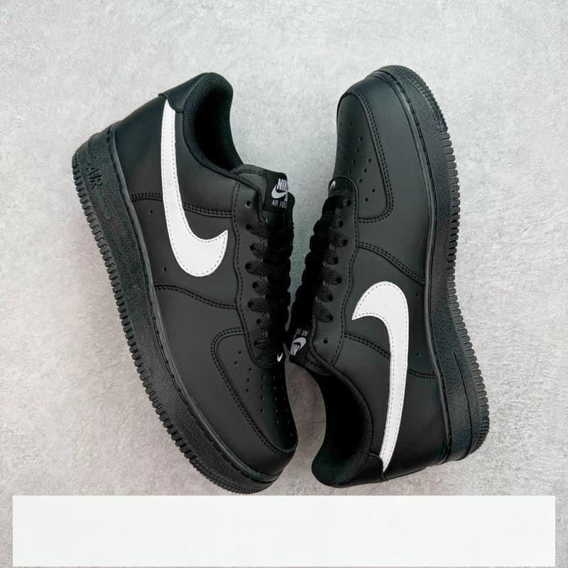 Nike Air Force 1 Low 低筒百搭休閒運動滑板 黑白 FZ0627-010東東-細節圖3