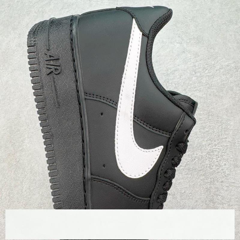 Nike Air Force 1 Low 低筒百搭休閒運動滑板 黑白 FZ0627-010東東-細節圖6
