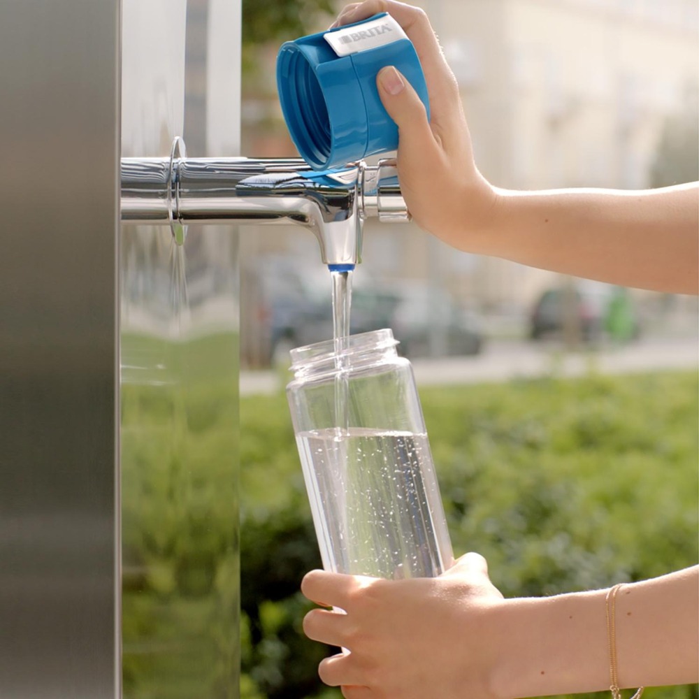 BRITA Vital 隨行濾水瓶 隨身水壺 附濾芯片 專用提帶-細節圖2