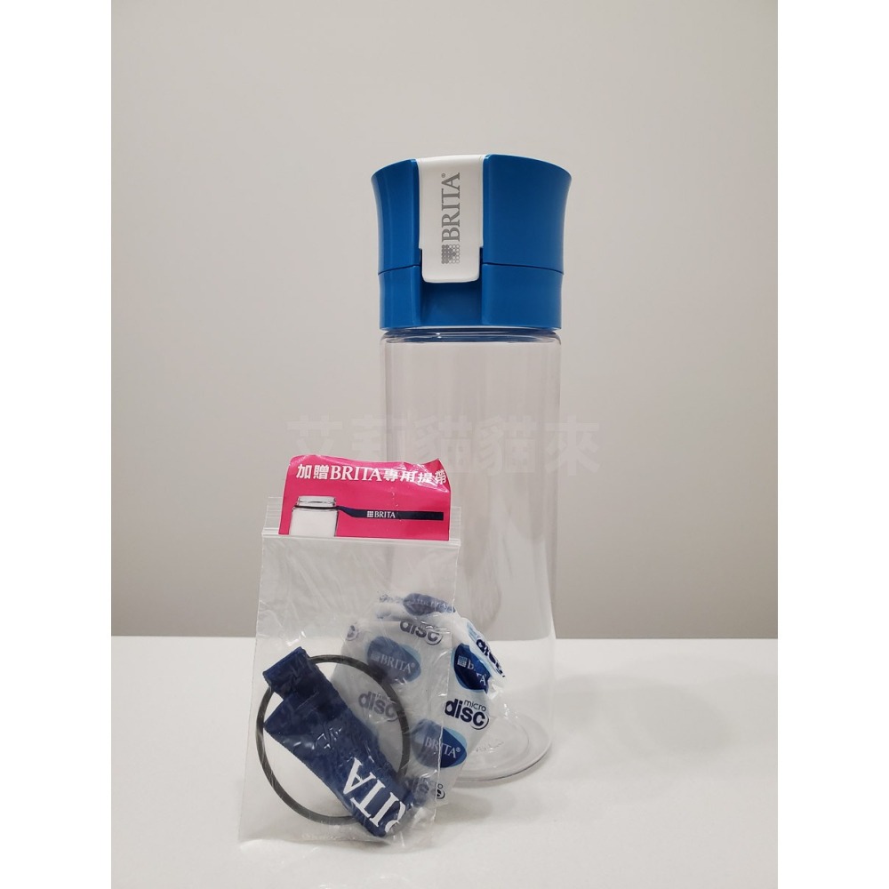 BRITA Vital 隨行濾水瓶 隨身水壺 附濾芯片 專用提帶-細節圖3