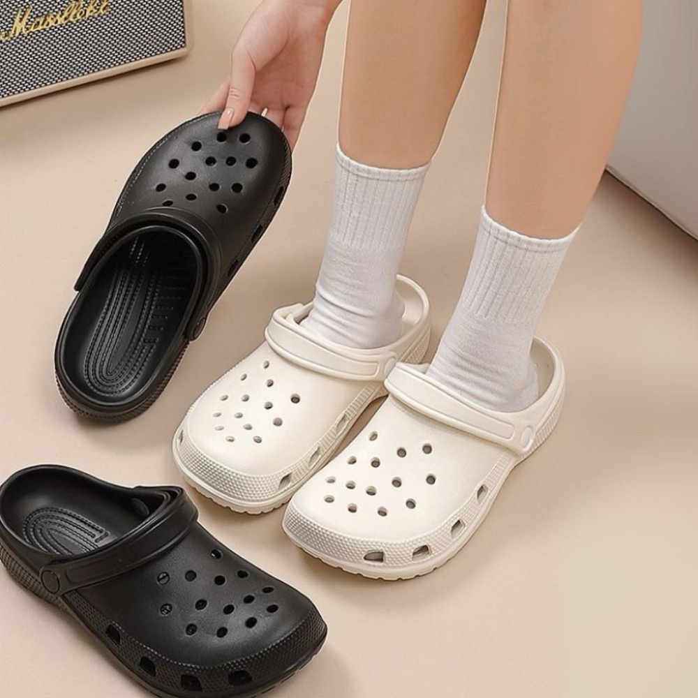 拖鞋 洞洞鞋 洞洞鞋男 情侶拖鞋 沙灘鞋 現貨 實拍  3色 防水 男鞋 拖鞋 布希鞋 花園鞋 玩水 露營 SS012-細節圖7