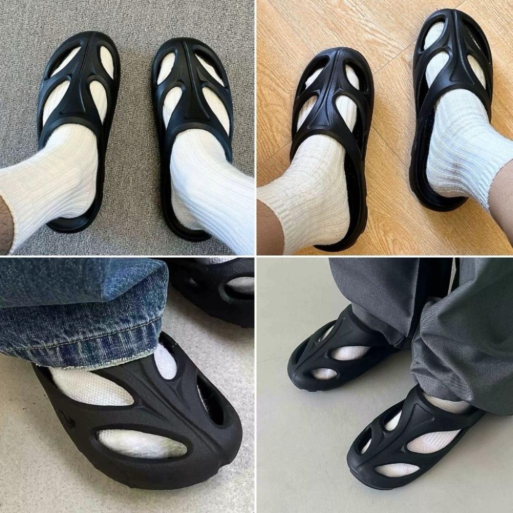 護趾拖鞋 防水拖鞋 情侶拖鞋 防水 沙灘鞋 現貨 3色 男鞋 女鞋 拖鞋 溯溪 外星人 魚骨鞋 玩水 露營 SS013-細節圖3