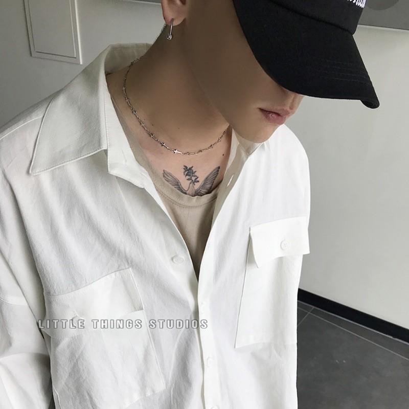 design Korea 十字架 串鏈 韓國 設計 鈦鋼 現貨 十字 頸鏈 SN057-細節圖7