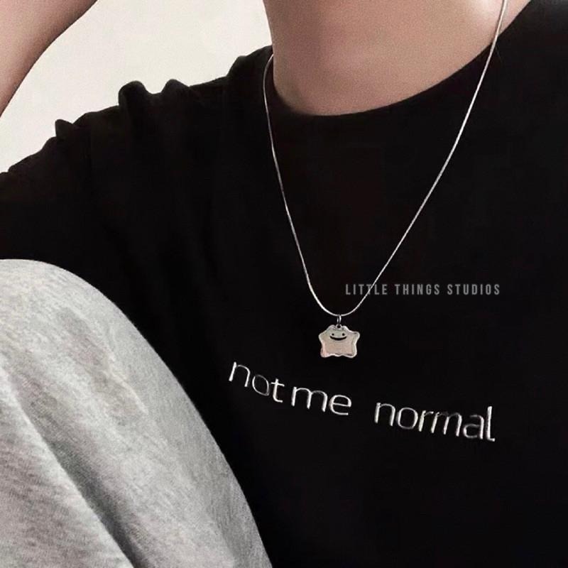 百變怪 項鍊 怪獸 可愛項鍊 潮流 現貨 吊墜 百變怪 小吊飾 銀色 短項鍊 可愛 SN003-細節圖4