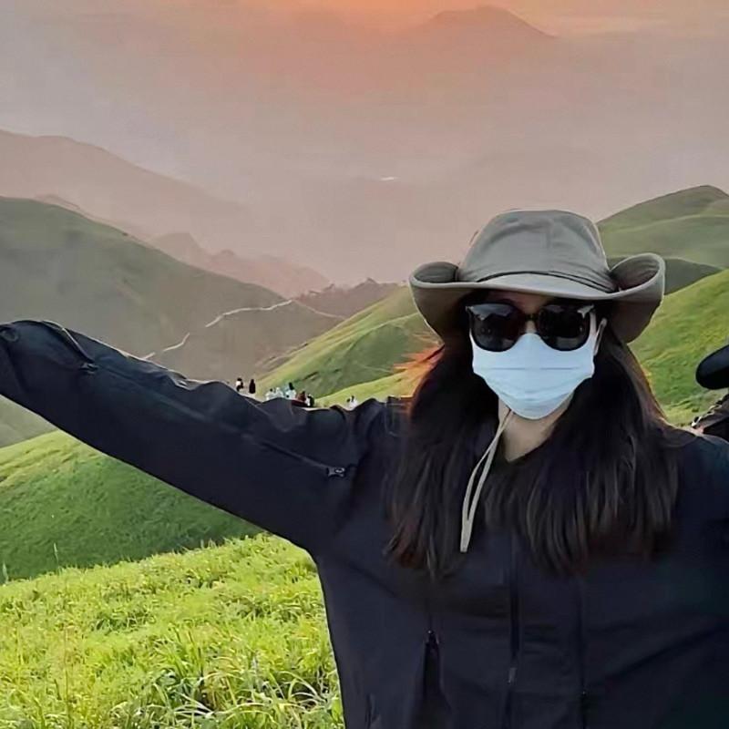 防曬 遮陽帽 防曬帽 現貨 upf50+ 抗紫外線 素面 防潑水 帽子 遮陽帽 抗uv 漁夫帽 男 女 露營帽 SC02-細節圖4