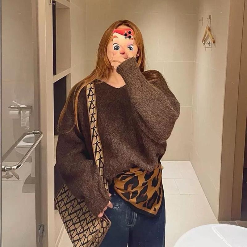 大豹紋 方巾 棕色 絲巾 頭巾 領巾 現貨 質感 貴婦 高級 髮帶 包巾 脖圍 飾品 小方巾 時尚 SA062_2-細節圖6