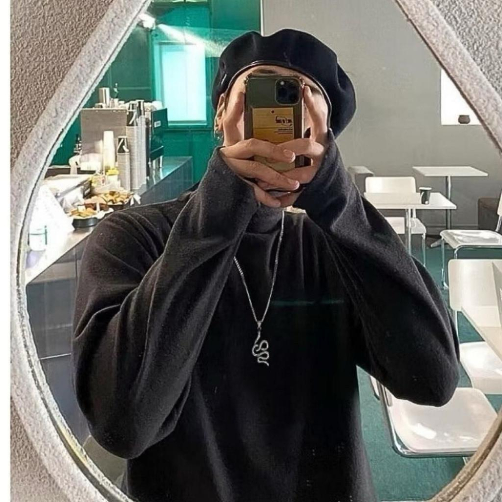 貝蕾帽 貝雷帽 畫家帽 現貨 皮邊 毛呢 男生帽子 大頭圍 秋冬 保暖 素面  素面 質感 帽子 SC017-細節圖4