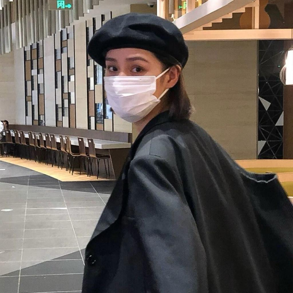 貝蕾帽 貝雷帽 畫家帽 現貨 皮邊 毛呢 男生帽子 大頭圍 秋冬 保暖 素面  素面 質感 帽子 SC017-細節圖6