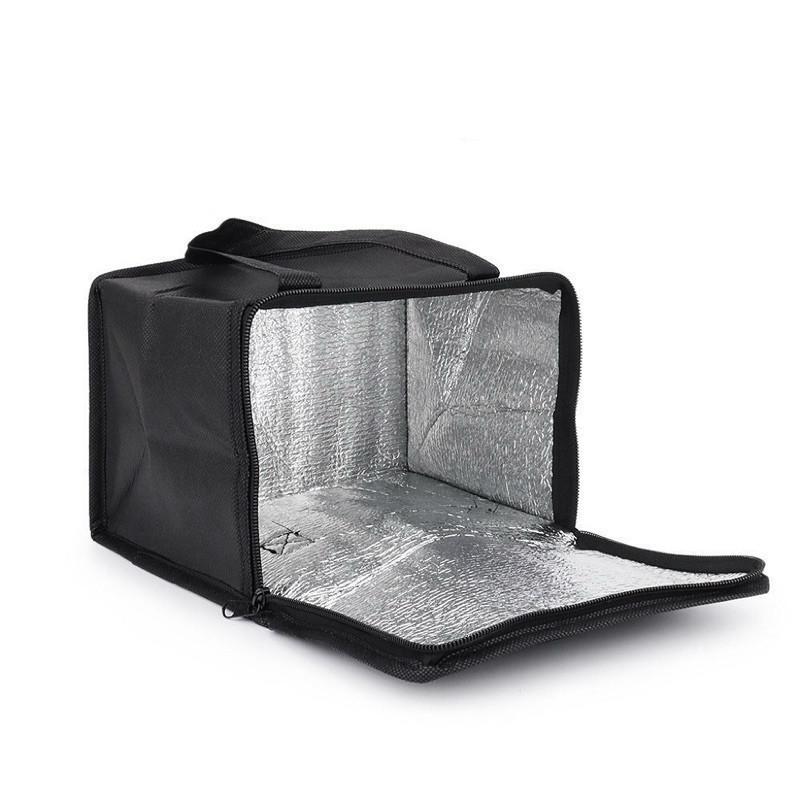 保冷袋 保溫袋 便當袋 現貨 露營 保冰袋 購物袋 黑色 採購 購物袋 提袋 保冷幫手 素面 保溫袋-細節圖3