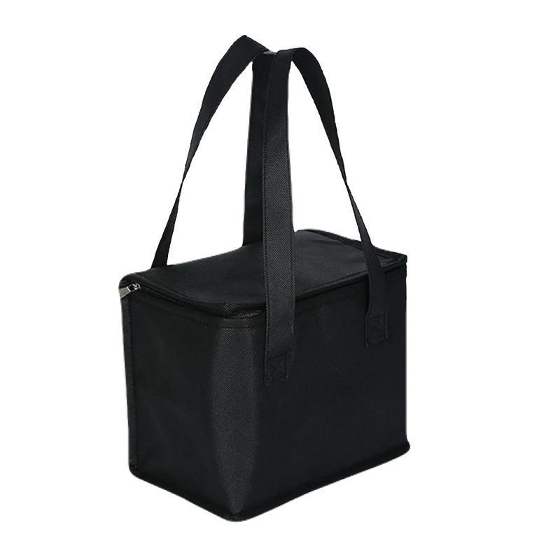 保冷袋 保溫袋 便當袋 現貨 露營 保冰袋 購物袋 黑色 採購 購物袋 提袋 保冷幫手 素面 保溫袋-細節圖5