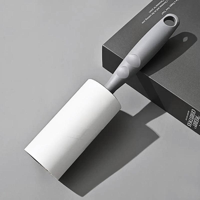 萬用隨手黏 黏毛滾輪 毛絮黏把 現貨 寵物 灰塵 毛髮 沙發 可替換 除靜電 滾筒黏毛 清潔 可撕式 黏毛器 SL019-細節圖2