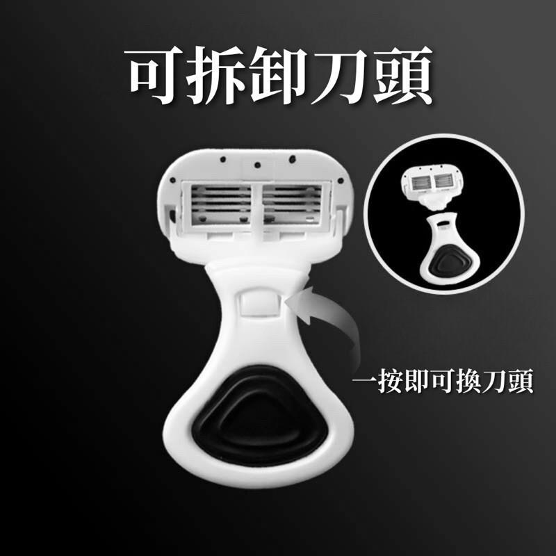 除毛刀 刮鬍刀 刮毛刀 現貨 實拍 活性碳 五層不鏽鋼 蘆薈 剃毛刀 不鏽鋼 鬍鬚 腋毛 旅行用品-細節圖3