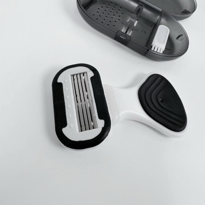 除毛刀 刮鬍刀 刮毛刀 現貨 實拍 活性碳 五層不鏽鋼 蘆薈 剃毛刀 不鏽鋼 鬍鬚 腋毛 旅行用品-細節圖8