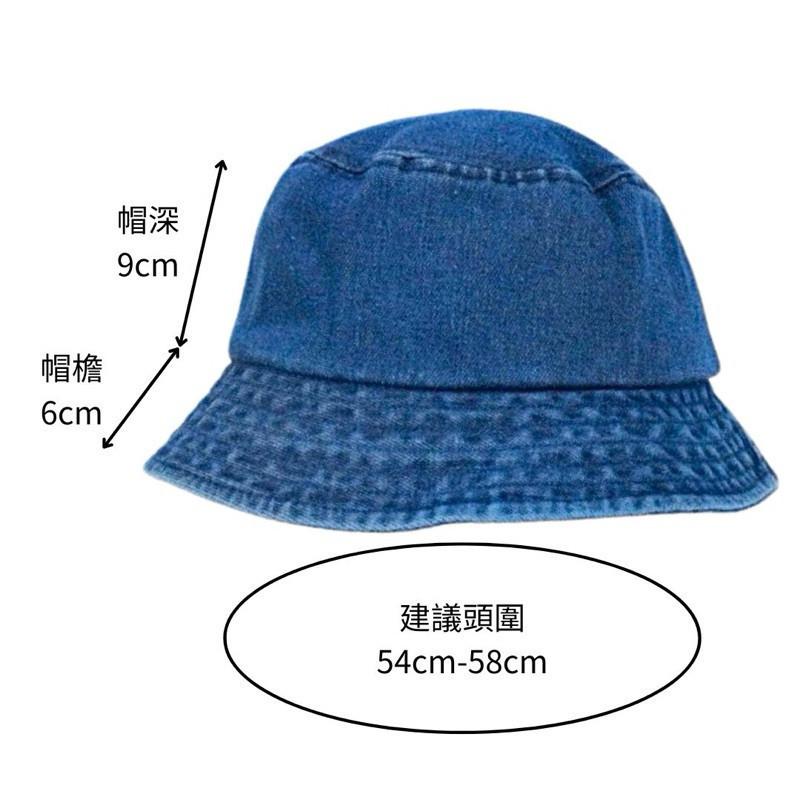 現貨 3色 素顏包臉帽 漁夫帽 遮眼帽 素面 帽子 小頭圍 漁夫帽 女生帽子 復古帽子 牛仔漁夫帽 小帽簷-細節圖5