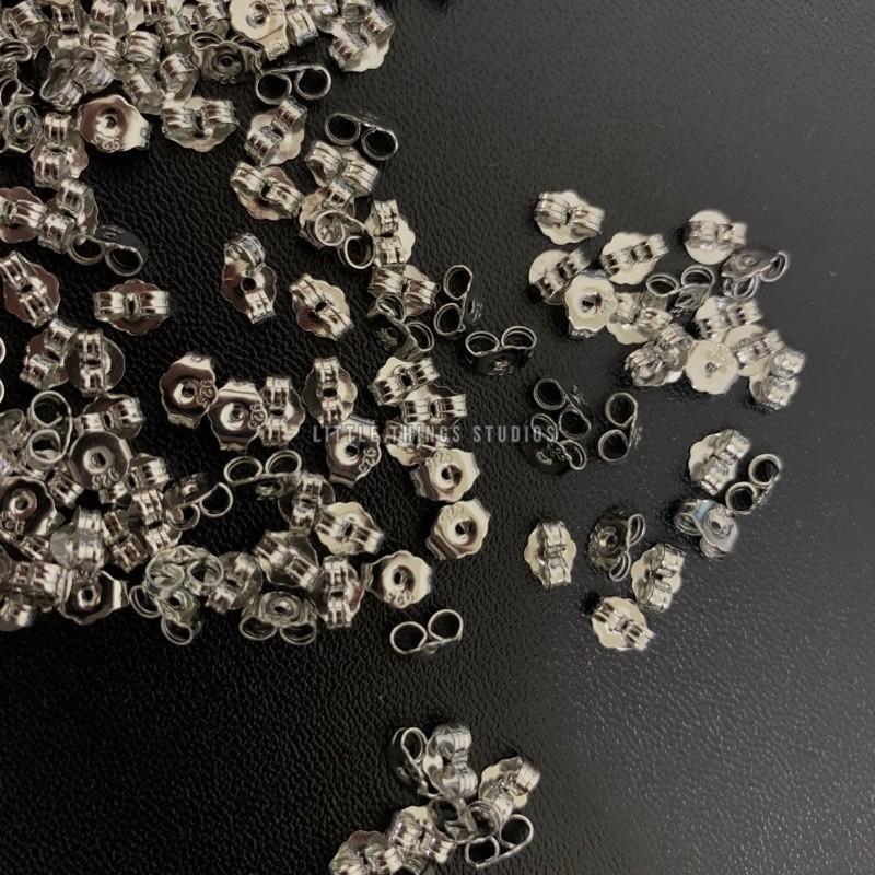 現貨 實拍 耳環塞 耳釦 耳扣 純銀 S925-細節圖3