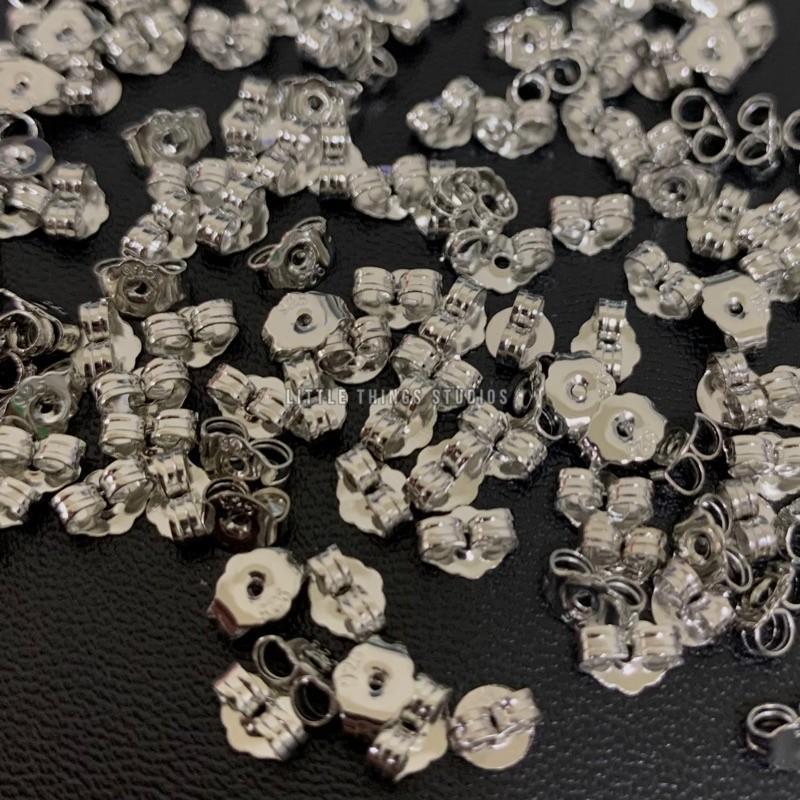 現貨 實拍 耳環塞 耳釦 耳扣 純銀 S925-細節圖4