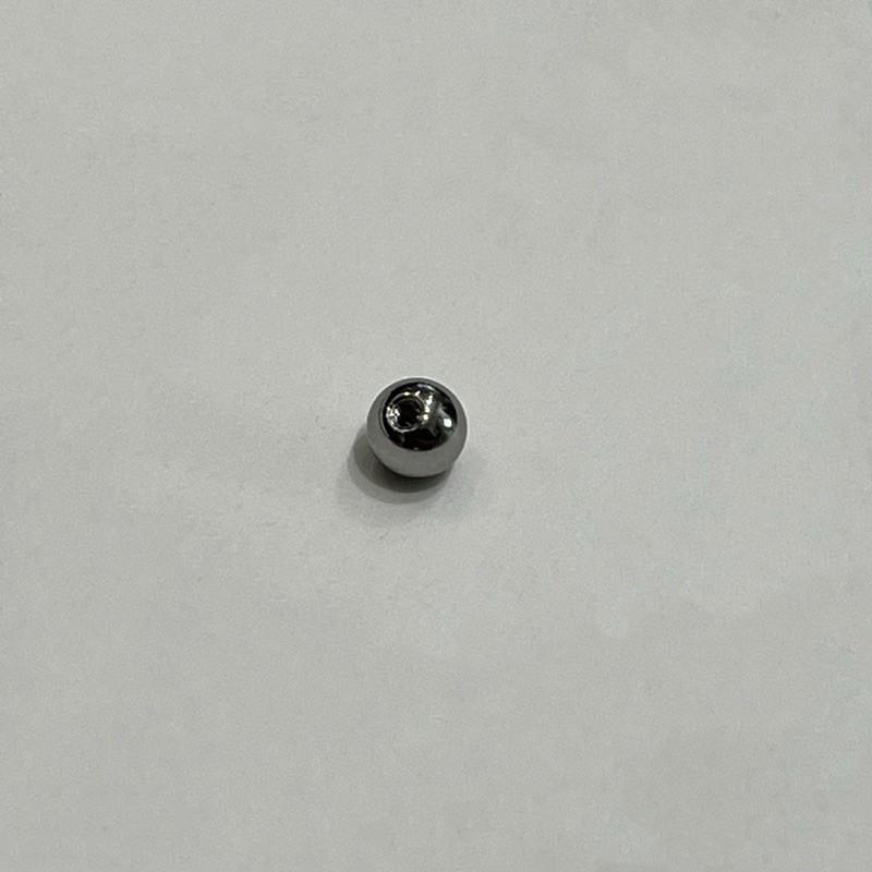 現貨實拍 醫療鋼 1.2mm / 0.8mm 孔徑 鎖珠 耳環塞 備用 （不含耳環） 耳環 鎖珠 備用耳塞 轉珠-細節圖3
