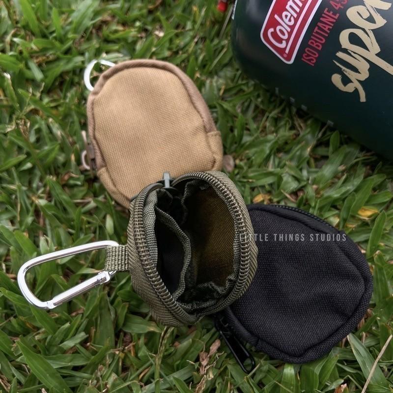 現貨 實拍 3色 Mini bag 半圓 鑰匙包 掛飾 耳機包 零錢包 掛件-細節圖2