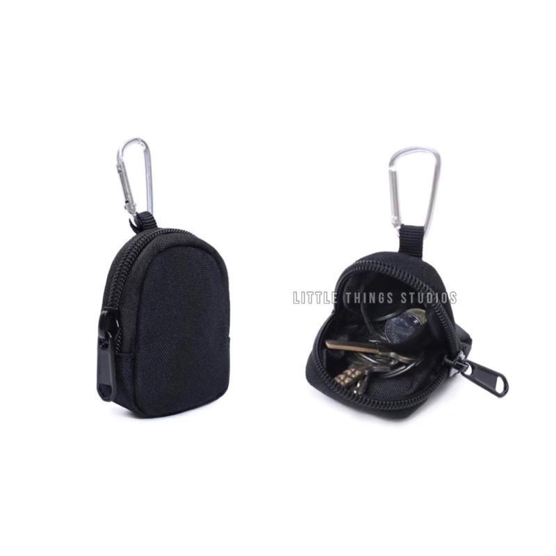 現貨 實拍 3色 Mini bag 半圓 鑰匙包 掛飾 耳機包 零錢包 掛件-細節圖5