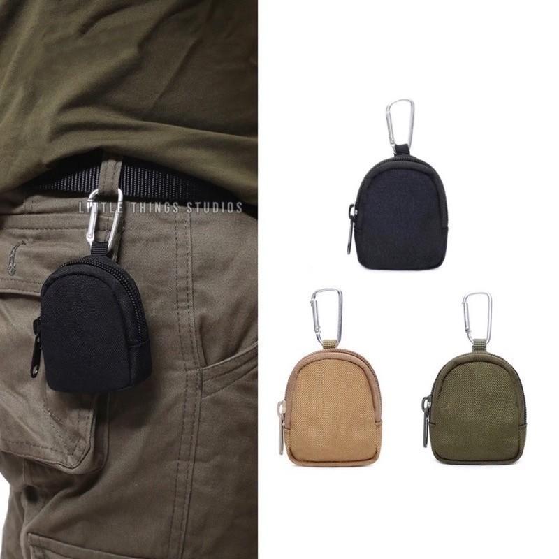 現貨 實拍 3色 Mini bag 半圓 鑰匙包 掛飾 耳機包 零錢包 掛件-細節圖6